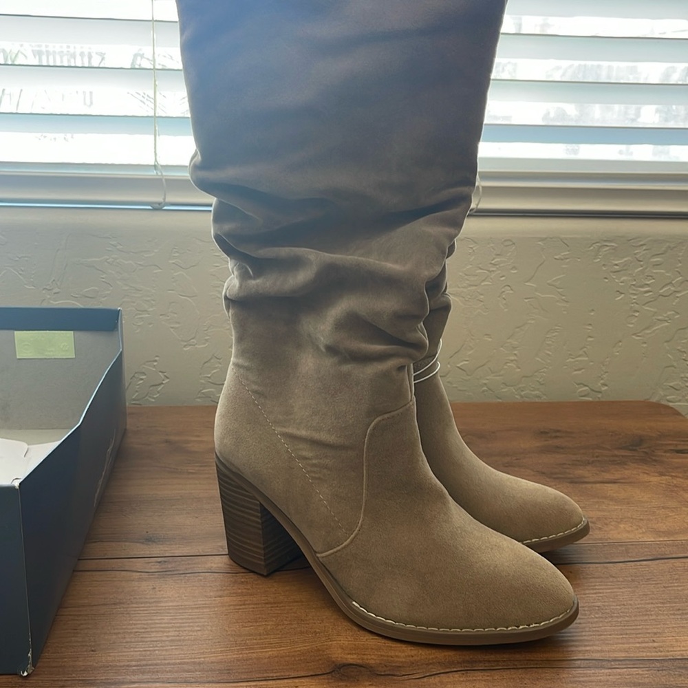 Knee-high boots